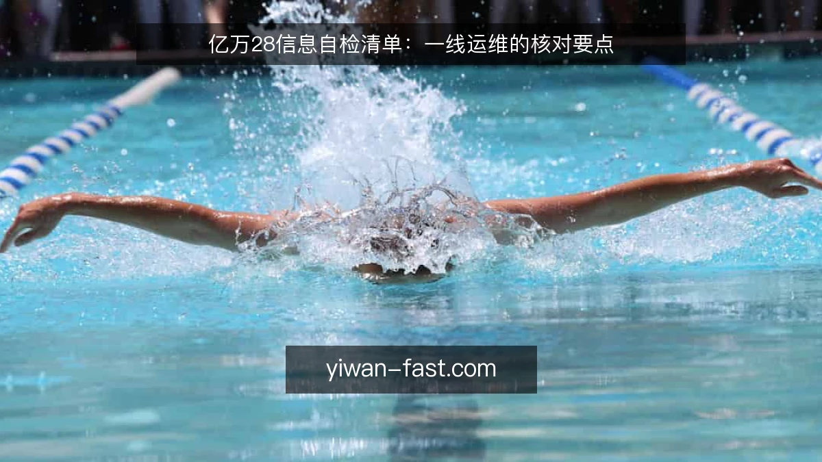 亿万28信息自检清单：一线运维的核对要点